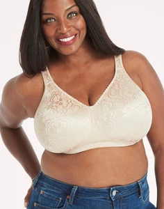 Playtex 18 Hour Bra Wirefree Ultimate Lift True Support Womens 4745 Natural Soft - Picture 1 of 58