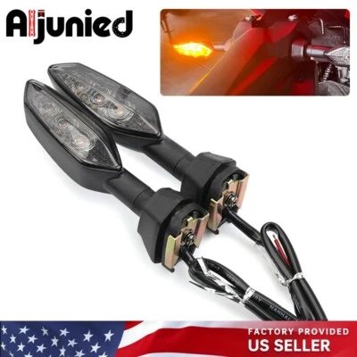 Luces de señalización de giro LED delanteras/traseras para KAWASAKI VERSYS 650 1000 KLR 650 ER6N Foto 1 de 4