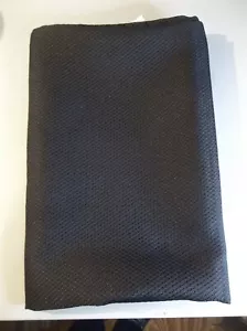 MAINSTAYS BLACK POLYESTER TABLECLOTH 52x70 HALLOWEEN FALL NEW - Picture 1 of 2