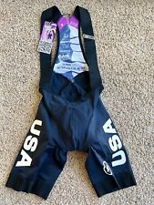 NEW Assos Men’s  USA T.equipe_s7 Cycling Bib Shorts Size S 11.10.180.15