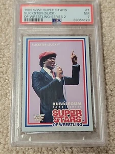 Rev Slick Slickster PSA 7 CARD 1989 msl wwf superstars market scene wrestling #7 - Picture 1 of 2