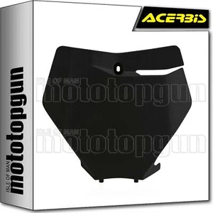 ACERBIS PORTANUMERO ANTERIORE NERO METALLICO KTM SX-F 350 2021 21 2022 22 - Foto 1 di 3