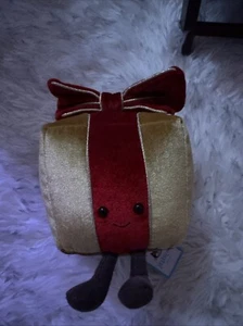 NWT Jellycat Amuseables Present AUTHENTIC Limited Toy Holiday Christmas Gift - Picture 1 of 3