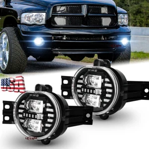Bumper Led Fog/Driving Light for Dodge Ram 1500 02-08/Ram 2500 3500 03-09 Pickup - Picture 1 of 12