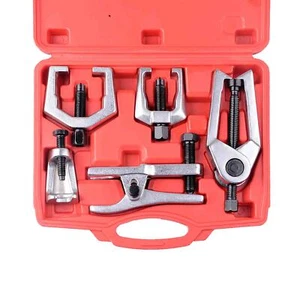 5pcs Front End Service Tool Kit Ball Joint Tie Rod Set Pitman Arm Puller Remover - Picture 1 of 6