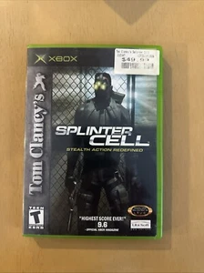 Tom Clancy's Splinter Cell (Microsoft Xbox, 2002) With Manual! - Picture 1 of 4