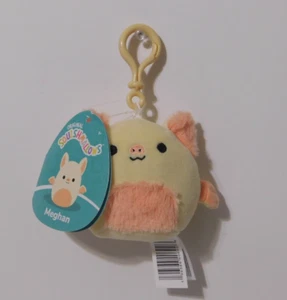 Squishmallows MEGHAN THE FRUIT BAT 3.5” Clip On Plush NWT - Picture 1 of 4