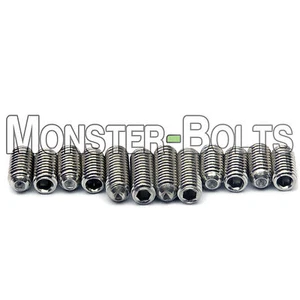 M3 x 6mm & 8mm Stainless Steel Saddle Height Screws For Fender MIM Stratocaster - Picture 1 of 1