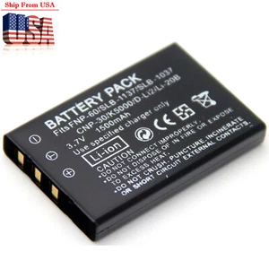 Battery For NP-60 NP60 Fujifilm FinePix 50i 601 60i F401 F410 F601 M603 Zoom - Picture 1 of 4
