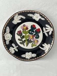 NUEVO plato de cena Anthropologie Floral Atelier 10,25"" de Francesca Kaye - Imagen 1 de 6