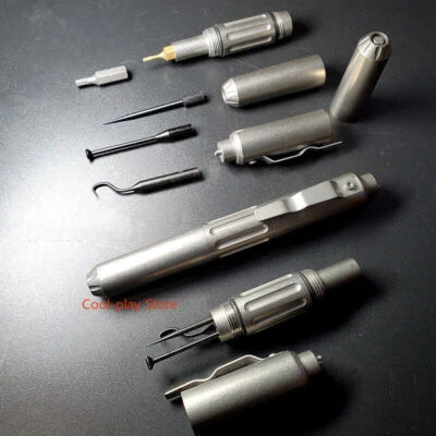 Titanium Alloy Multi-function Tool Lifesaving Survival Outdoor Adventure Camping - Image 1 of 4