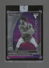 JAMES WISEMAN SSP ENCASED ROOKIE TITANS PREMIUM ROOKIE CARD 2020-21 PANINI FLUX