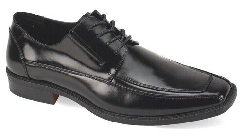 JORDAN Scarpe eleganti uomo bici punta Oxford nere stringate GEORGIO VENTURI 6970