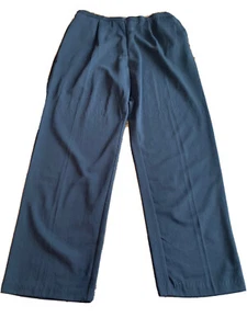 Sag Harbor NWT from Sears Women's Black Dress Pants Size 18 Average Side Button - Picture 1 of 13