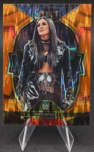 2023 Panini Select WWE -  Orange Flash Prizm #74 - Concourse - Sonya Dev - Bild 1 von 2