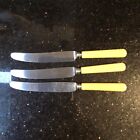 Old Vintage Mixed Lot Sheffield Stainless Steel Butter Knives 9.25”