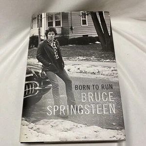 Born to Run Bruce Springsteen HC DJ Sept 2016 Like New Autobiography - Picture 1 of 5