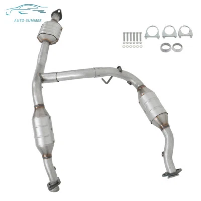 Conversor catalítico para Ford Explorer e Mercury Mountaineer 2002 2003 2004 2005 - Imagem 1 de 4