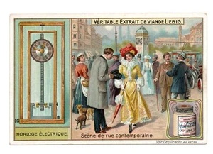 Chromo LIEBIG . Horloge électrique - Picture 1 of 2