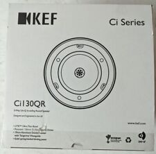 KEF Ci130QR Ceiling Speaker, Thin Bezel, Round, 130mm Driver - NEW SEALED BOX