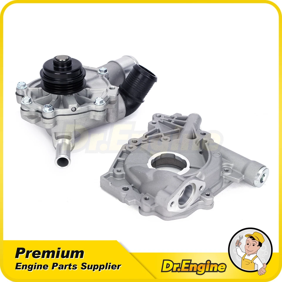 Oil Water Pump with Housing For 2006-2009 Ford Escape Lincoln Zephyr Mazda 3.0L - Image 1 of 4