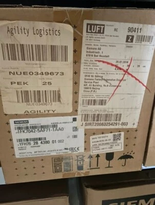 1PC Brand New Siemens 1FK7042-5AF71-1AA0 Servo Motor DHL Fast Shipping - Image 1 of 4