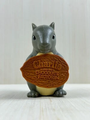 Figura de comida vintage Charlie & The Chocolate Factory Squirrel Wendy's Kids Foto 1 de 4