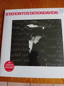 DAVID BOWIE STATION TO STATION RED VINYL OR WHITE VINYL.  - Picture 1 of 2