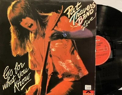 Pat Travers Band - Live! LP 1979 Polydor – 2383 540 [Greece] VG+/VG+ - Image 1 of 4