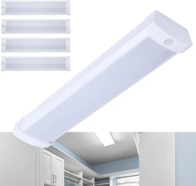 Satco 65-1214 - Envoltura LED 2' con sensor de movimiento PIR - CCT Select (paquete de 1, 2 o 4) Foto 1 de 4