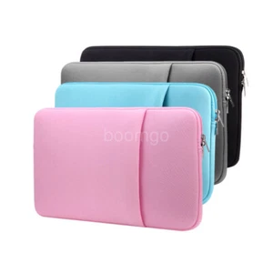 Tablet Case Sleeve Bag Cover Pouch Soft For Macbook iPad mini Air Pro 11“-15.6” - Picture 1 of 18