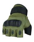 REDRUM Half Finger Tactical Motorcycle Bike Gloves Military Combat Army Paintbal