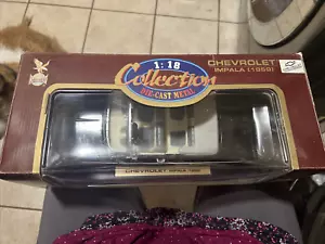 ROAD LEGENDS 1959 CHEVROLET IMPALA CONVERTIBLE - BLACK - 1:18 SCALE - DIE CAST - Picture 1 of 7