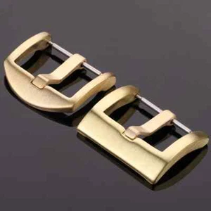 Correa de reloj de metal broche pulsera pasador hebilla latón macizo cobre correa abrazadera herramientas - Imagen 1 de 18