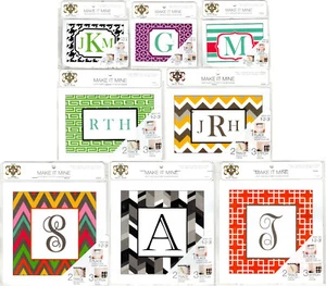 CHOOSE: TRULY YOURS Make It Mine w/ Needlepoint & Monogram Kits 7x5 10x7 10x10 - Picture 1 of 33