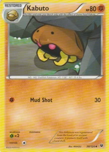 Kabuto 38/124 Pokemon Card XY Fates Collide Set 2016 - Picture 1 of 2