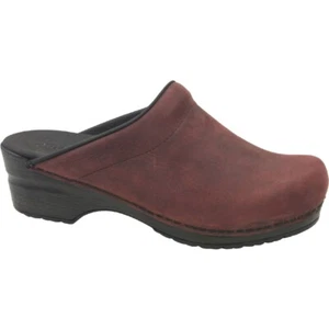 Zuecos Sanita Original Sonja Texturizados para Mujer | Zapatillas | Zapatos de Jardín | Lea Engrasada - Imagen 1 de 2