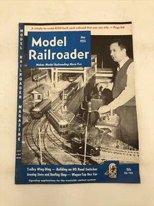 Model Railroader May 1953 Building HO Road Switcher, Backyard Railroad - Picture 1 of 4