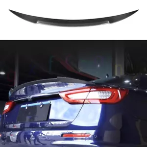 For Maserati Quattroporte 2013-2021 Carbon Fibre Rear Tail Trunk Spoiler Wing - Foto 1 di 7