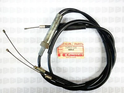 Kawasaki NOS NEW 54012-114 Control Cable KD KD125  Foto 1 de 3