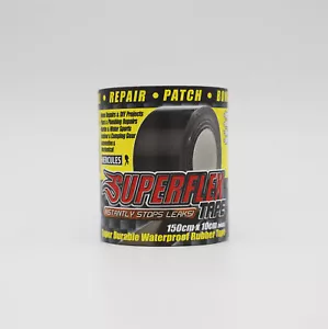 Vistara Super Flex Tape Black - Super Durable Waterproof Rubber Tape 1.5 Mtr - Picture 1 of 3