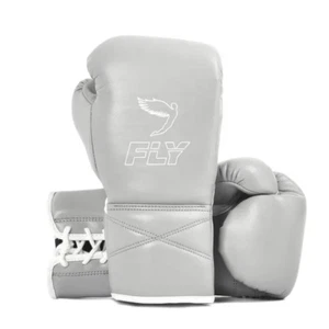 Fly Superlace X Boxing Gloves 16oz Lace up Type Pro Boxing Gloves 8oz-16oz - Picture 1 of 6