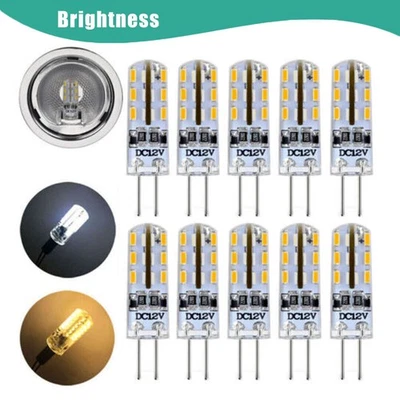 G4 BULBS Light Globe Bright Bi-Pin Led DC12V Warm White/ White 6400K  Lamp Globe - Image 1 of 4