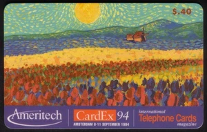 $0.40 CardEx '94 Exposition (Amsterdam 9/94) SPECIMEN Phone Card - Picture 1 of 2