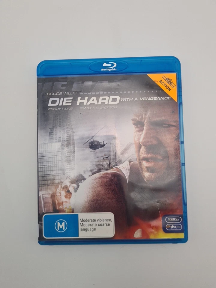 Die Hard 3: Die Hard with a Vengeance (Blu-ray, 1995) | Combined Postage - Image 1 of 1