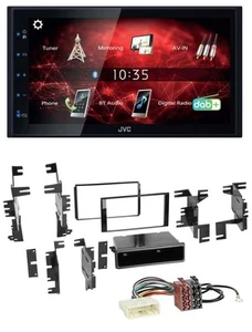 JVC DAB USB Bluetooth 2DIN MP3 Autoradio für Nissan Cube ab 09 Frontier ab 13 - Bild 1 von 5