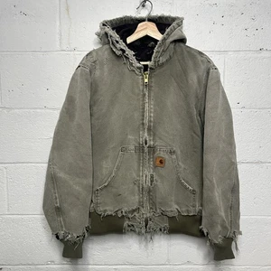 Vintage Carhartt Jacket Quilted Active Jacket “Army Green” J130 ARG Men’s Small - Picture 1 of 16