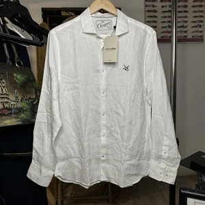 Chevignon Linen Shirt Men’s Size L - Picture 1 of 5