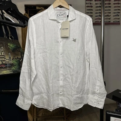 Chevignon Linen Shirt Men’s Size L - Image 1 of 4