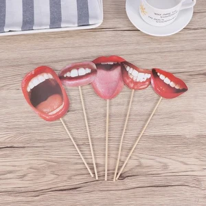 Cabina de fotos de fiesta de 20 piezas de accesorios para boda divertida selfie - Imagen 1 de 12